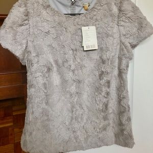 Brand New Anthropologie-Leifsdottir Grey Sweater